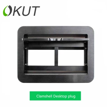 OKUT LC-0400 clamshell Desktop plug multifunction module combinations Table 86 plug HDMIVGA audio conferencing