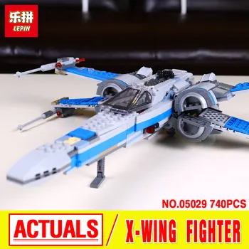 New 2016 LEPIN 05029 Star Wars First Order Poe's X-wing Fighter building blocks X wing Star wars Toys For Children 75149