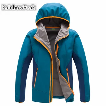 2017 new soft shell jacket men & women outdoor windproof coat mountaineering single autumn winter mixed colors hiking jacket