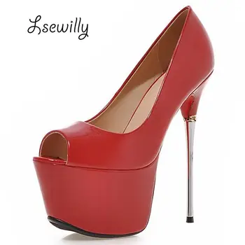 Fashion women pumps stiletto high heels platform shoes peep toe simple lace up shoes woman popular for spring AA545