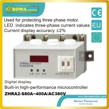 800~400A Motor Protector again air screw compressor equipments with LED digital display