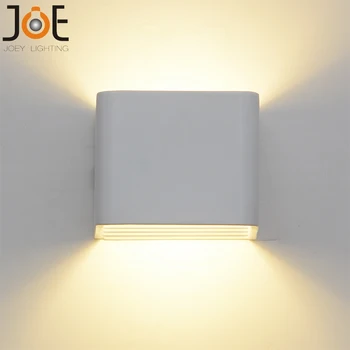 Modern LED wall light LED 6W bulbs home decoration wall lamp for bedroom bedside aluminum wall sconce bathroom lighting fixture