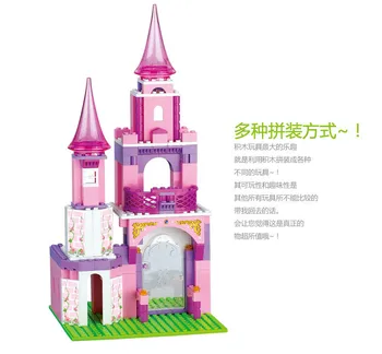 Sluban B0152 learning/education Princess series Castle Building Block Set Girls Bricks Gift Compatible With Lego