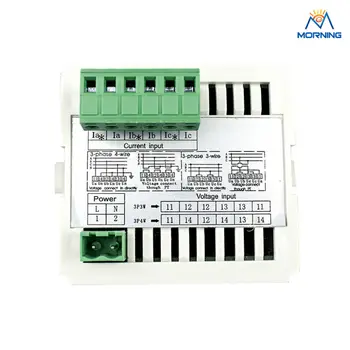 3AV6Y-1T panel size 72*72 mm low price AC three phase voltmeter, LCD digital voltage meter with rs 485