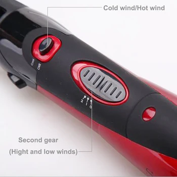Professional Hair Dryer Blower Machine Comb 2 in 1 Multifunctional Styling Tools Hot /Cold Air Hair Dryer 220V EU Plug