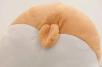 16 inch Corgi Buttocks Sofa Cushion Dog Bottom Plush Toy Pillow Novelty Doll Birthday Gift Stuffed Animal Home Decor