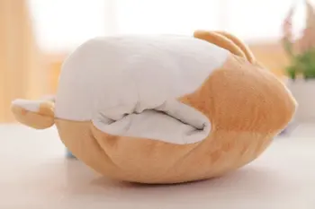 16 inch Corgi Buttocks Sofa Cushion Dog Bottom Plush Toy Pillow Novelty Doll Birthday Gift Stuffed Animal Home Decor