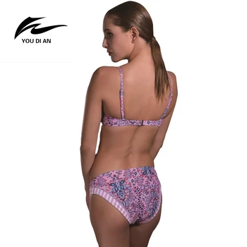 YOUDIAN Summer Style Print Push Up Bikini Swimsuit Plus Size Swimwear Women Biquinis Bikiniy Brazilian Low Waist Bathing Suits