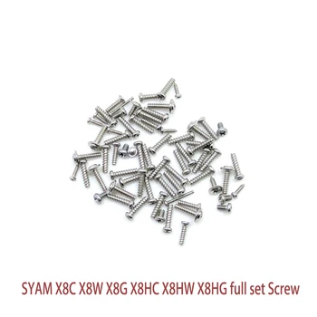 Syma X8C X8W X8HC X8HW X8HG Spare Parts Kits Main Gears Shaft Main Frame Motors Blades Cover Screws Protection Upgraded Tripod