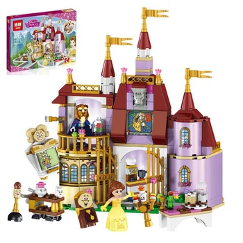 379pcs Lepin 01010 Princess Cinderella Castle Palace Girl Friends Building Blocks Bricks Toy For Children