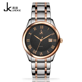 FOTINA Top Brand JK Watch Men Casual Fashion Full Stainless Wristwatch Waterproof Luxury Gold Business Watch Men Clock Reloj