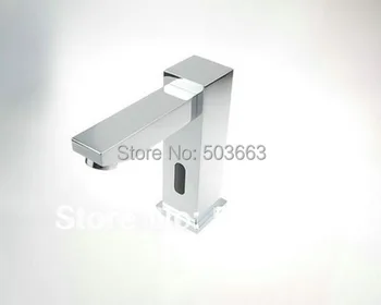 Construction & Real Estate Single Cold Automatic Hands Touch Free Sensor Bathroom Basin Sink A-500 Mixer Tap Faucet