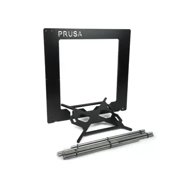 3d Printer Parts Black Color Prusa i3 6mm Aluminium Frame with Threaded / Smooth Rod Kit For DIY 3D Printer