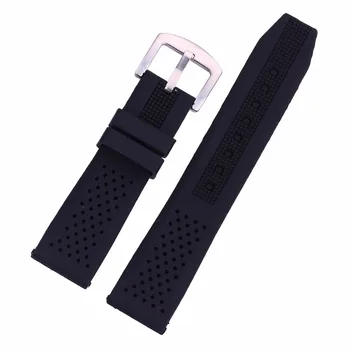 Different Color Popular Silicone Watchband 18mm 20mm 22mm 24mm