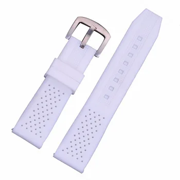 Different Color Popular Silicone Watchband 18mm 20mm 22mm 24mm