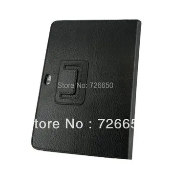 New Leather Stand Cover Case for Samsung Galaxy Tab 8.9 GT P7300 P7310 Black + Free Screen Protector