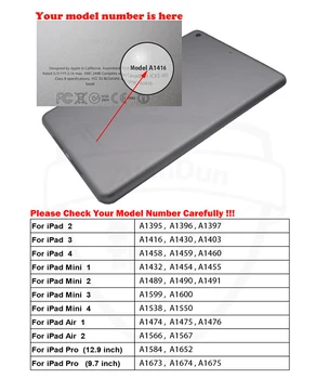 CTRINEWS For iPad mini 4 Case TPU Back Cover Case for Apple iPad mini 4 Tablet PU Leather Smart Cover Cases Auto Sleep Wake