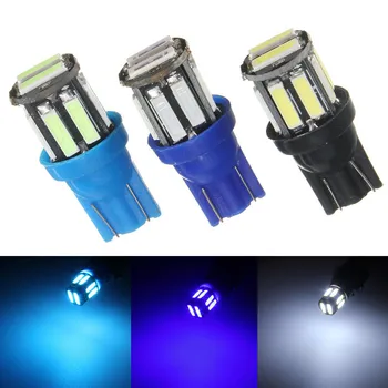 1PC T10 1.6W Car Auto LED License Number Plate Door Dome Reading Interior Lights Lamps Bulbs Width Clearance Marker Tail Backup