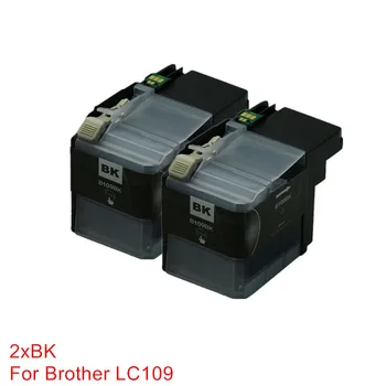 2PK LC109XXL Black For Brother Printer Ink Cartridges For America Printer MFC-J6520DW MFC-J6720DW MFC-J6920DW No.418