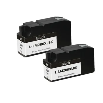 2PK Large Capacity Black Ink Cartridge For Lexmark 200XL For Lexmark Office Edge Pro 4000 5500 5500t Printer Ink No.31