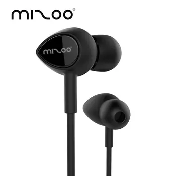 MIZOO Original Earphone Heavy Bass Headphones G10 Noise Canceling Headset Wired HiFi Earbuds For Phone MP3 With Mic 2pieces/lot
