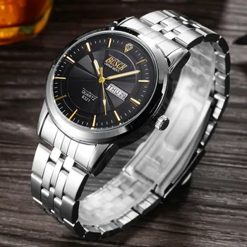 BOSCK Top Brand Wrist Watch Men Waterproof Watches Shockproof Horloge Mannen Auto Week Date Calendar Relogio Quartz Saat Man