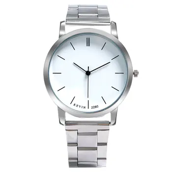 Luxury Top Kevin Watch Black White Round Dial Modern Sport Watches Simple Analog Casual Mens Women Quartz Wrist Watch relogios
