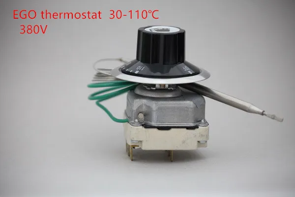 55.34022.170 EGO capillary thermostat 30-110 centigrade ,380V over temperature protective adjustable tempering control switch
