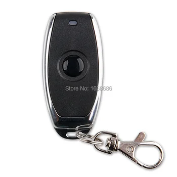 Latest AC 220 V 1CH Wireless Remote Control Switch System 1pcs Receiver + 4pcs one-button metal Remote 315mhz/433mhz