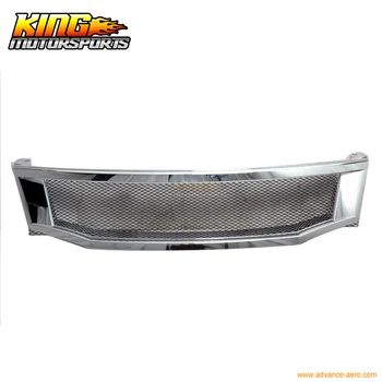 For 08 09 10 Honda Accord Sedan T-R Chrome Front Hood Grille USA Domestic Hot Selling