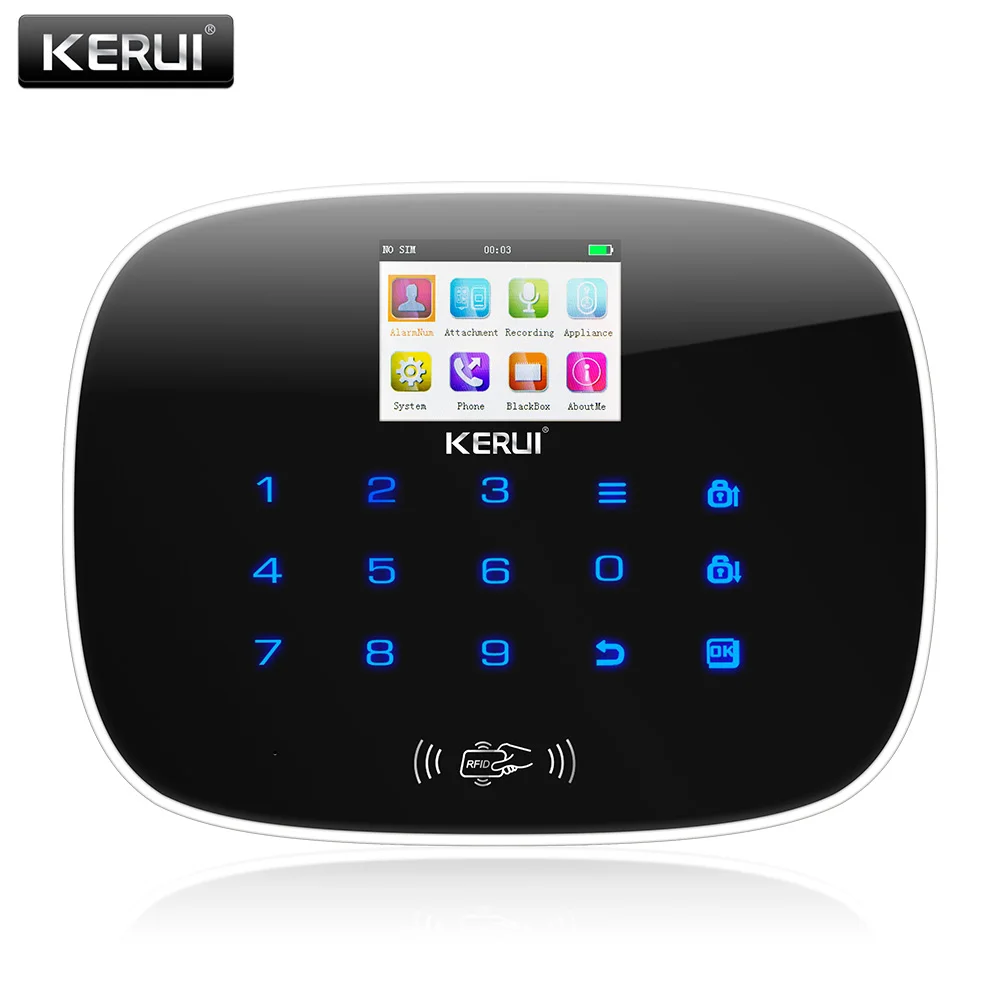 KERUI G19 Wireless 433MHZ GSM SMS Home Burglar Security Alarm System