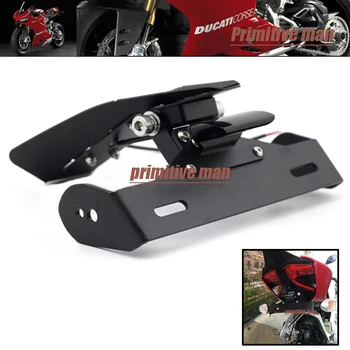 For DUCATI Panigale 899 1199 1299 Motorcycle Tail Tidy Fender Eliminator Registration License Plate Holder LED Light