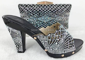 2017 popular italian shoes with matching bags  women high-heel shoes! ! ETHS7329-3