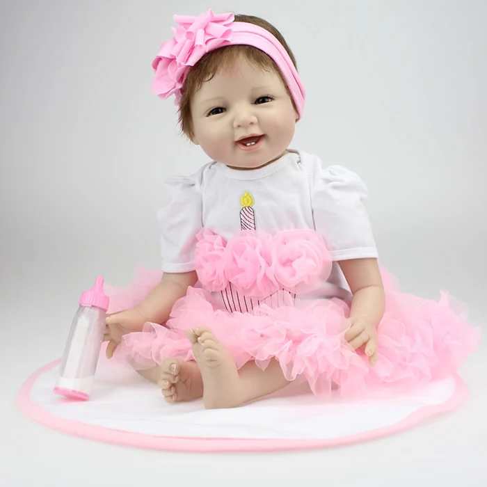 Soft silica gel artificial doll baby toy baby props solid silicone reborn baby dolls wholesale lifelike baby soft dolls