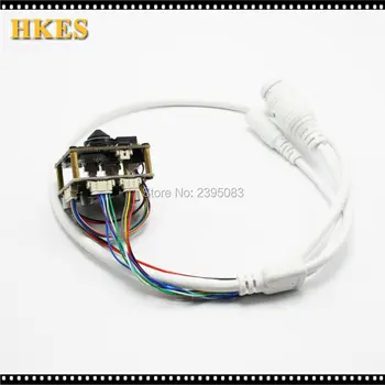 HKES Wholesale 12pcs/lot IP Cam POE IP Mini Surveillance Camera Module with 3.7mm lens