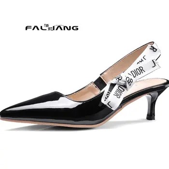 Big Size 11 12 13 14 15 Intermediate tie Novelty shoes Classic Maryja series women's shoes high heels pumps woman for women
