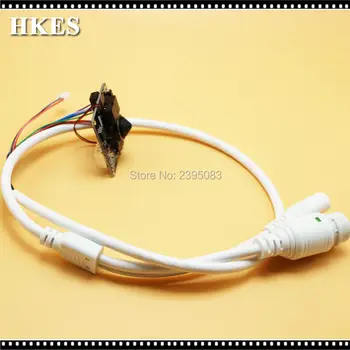 HKES Sale 8pcs/lot 2.0MP 1080P Home Security CCTV IP Camera Module 3.7MM with RJ45 Cable