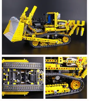 LEPIN 20008 technic series remote contro lthe bulldozer Model Assembling Building block Bricks kits Compatible with 42030