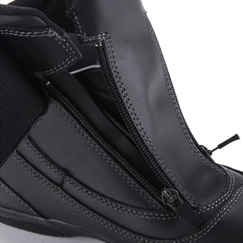 ARCX Motorcycle Boots Genuine Leather Waterproof Street Moto Racing Boots Motorbike Chopper Cruiser Touring Riding Shoes