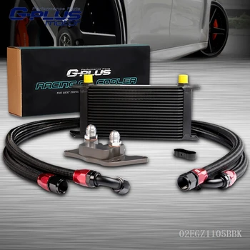 19 Row Engine Oil Cooler Relocation Kit For Bmw Mini Cooper S Turbo R56