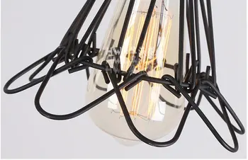 5 Light Lamp spider America retro cage industrial personality Chandelier