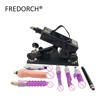2016 Automatic Adjustable Speed Sex Machine Gun with Big Dildo Machine for Women Female Masturbation Love Machine