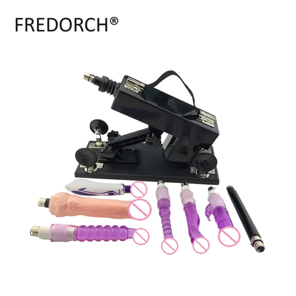 2016 Automatic Adjustable Speed Sex Machine Gun with Big Dildo Machine for Women Female Masturbation Love Machine