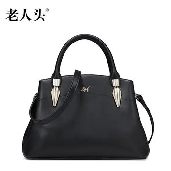 LAORENTOU 2016 New brand women leather bag fashion quality commuter bag women leather handbags shoulder bag leisure cowhide bag
