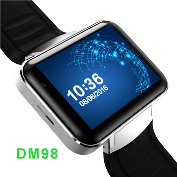 New Design Android Smart Watch MTK6572A Dual Core 1.2G ROM 4G Bluetooth 4.0 Support SIM 3G WIFI GPS Health Tracker Smart Watch