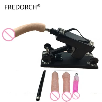 Updated Version Sex Machinery Female Masturbation Pumping Gun, Automatic Retractable Gun Sex Machine for Women with Super dildo