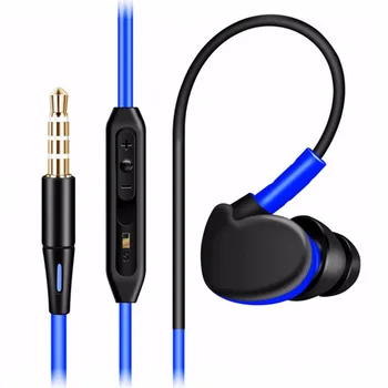 New In-Ear Waterproof Earphones Stereo Super Bass Headset TPE cable super clear sound works with most of Smartphone