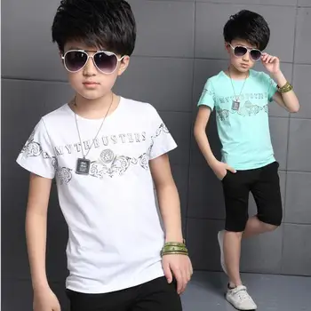 Short Sleeve O-neck T-shirt On The Boy Classic O-neckFashionable Roupas Infantis Menino Novelty Summer Clothing For Boys
