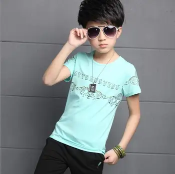 Short Sleeve O-neck T-shirt On The Boy Classic O-neckFashionable Roupas Infantis Menino Novelty Summer Clothing For Boys