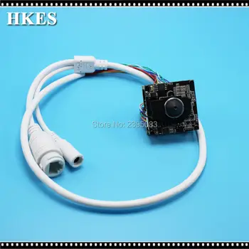 HKES 4pcs/lot 2017 POE IP Camera Module with 3.7mm Lens